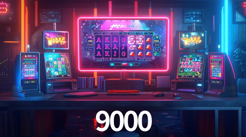 9000: Jogos de Caça-Níqueis-Altas Recompensas, Roleta-Velocidade, Blackjack-Desafios Máximos